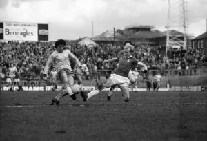 English League Division Two match. Oldham Athletic 0 v Sheffield Wednesday 3