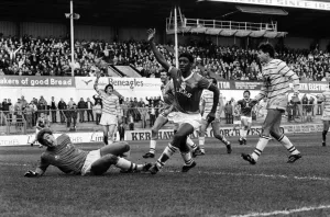 English League Division Two match Oldham Athletic 1 v Chelsea 1 November