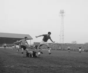 Brave Prints: English League Division Two match. Plymouth Argyle 4 v Southampton 0