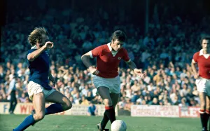 English League Division One match at Portman Road Ipswich Town 2 v Manchester
