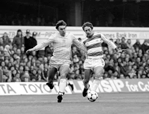 00262 Prints: English League Division Two match. Queens Park Rangers 0 v Chelsea 2