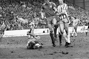 English League Division Two match. Sheffield Wednesday 2 v Leicester City 0