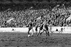 English League Division Two match. Sheffield Wednesday 2 v Leicester City 0