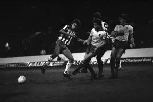 00215 Prints: English League Division Two match. Sheffield Wednesday 3 v Watford 1
