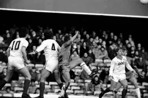 English League Division Two match at Stamford Bridge. Chelsea 2 v Bolton Wanderers 1