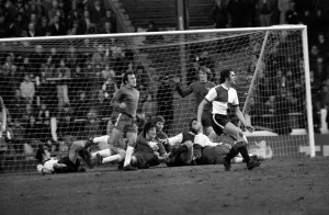 English League Division One match at Stamford Bridge Chelsea 0 v Queens Park