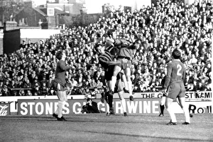 00254 Prints: English League Division One match at Stamford Bridge Chelsea 1 v Coventry City 0