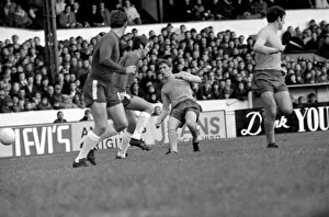 English League Division One match at Stamford Bridge Chelsea 1 v Everton 1