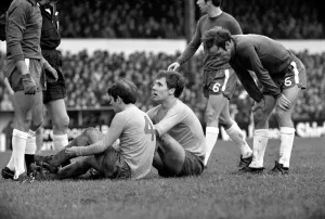 English League Division One match at Stamford Bridge Chelsea 1 v Everton 1