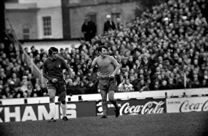 English League Division One match at Stamford Bridge Chelsea 1 v Everton 1