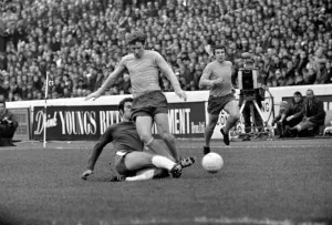 English League Division One match at Stamford Bridge Chelsea 1 v Everton 1