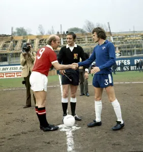 Emotional Prints: English League Division One match at Stamford Bridge Chelsea 1 v Manchester United