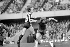 English League Division One match at Stamford Bridge Chelsea 3 v Newcastle United 2