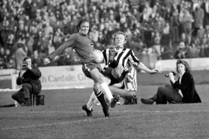 English League Division One match at Stamford Bridge Chelsea 3 v Newcastle United 2