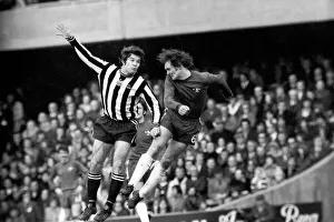 English League Division One match at Stamford Bridge Chelsea 3 v Newcastle United 2