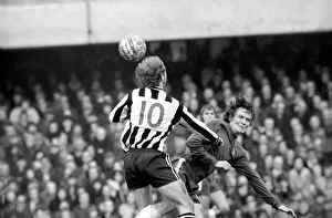 English League Division One match at Stamford Bridge Chelsea 3 v Newcastle United 2