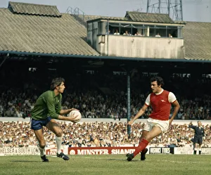 English League Division One match at Stamford Bridge Chelsea v Arsenal