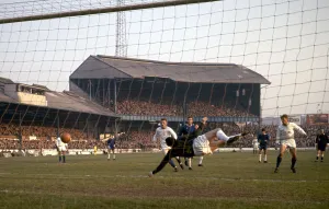 English League Division One match at Stamford Bridge Chelsea v Leicester City
