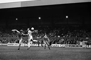 English League Division One match. Stoke 3 v Brighton and Hove Albion 0