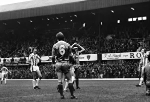 00212 Prints: English League Division One match. Stoke 3 v Brighton and Hove Albion 0