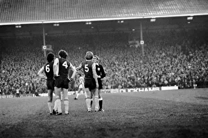 English League Division One match. Stoke City 0 v Aston Villa 3