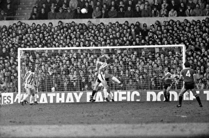 English League Division One match. Stoke City 0 v Manchester United 3