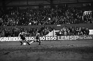 English League Division One match. Stoke City 0 v Manchester United 3