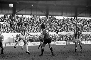 English League Division One match. Stoke City 0 v Manchester United 3