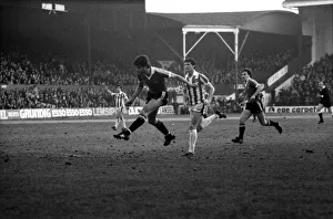 English League Division One match. Stoke City 0 v Manchester United 3