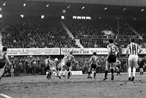 English League Division One match. Stoke City 0 v Manchester United 3