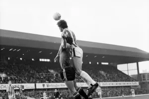 English League Division One match. Stoke City 0 v Manchester United 3