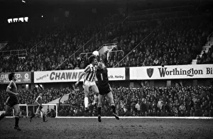 00256 Prints: English League Division One match. Stoke City 0 v Manchester United 3