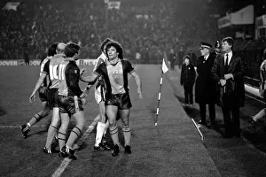 English League Division One match. Stoke City 0 v Southampton 2