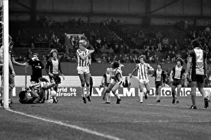 English League Division One match. Stoke City 0 v Southampton 2