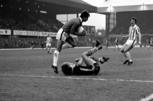 00218 Prints: English League Division One match. Stoke City 0 v Southampton 2