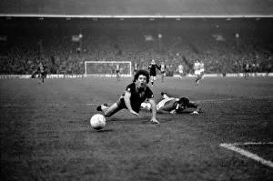 English League Division One match. Stoke City 0 v Southampton 2
