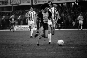 English League Division One match. Stoke City 0 v Southampton 2