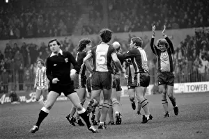 English League Division One match. Stoke City 0 v Southampton 2