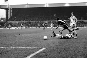 English League Division One match. Stoke City 0 v Southampton 2