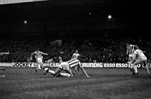 English League Division One match. Stoke City 1 v Leeds United 2