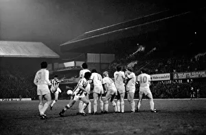 English League Division One match. Stoke City 1 v Leeds United 2