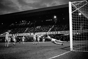 English League Division One match. Stoke City 1 v Leeds United 2