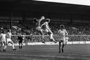 English League Division One match. Stoke City 1 v Liverpool 1. October 1982 MF09-05-077