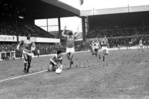 English League Division One match. Stoke City 2 v Birmingham City 1