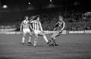 English League Division One match. Stoke City 2 v Ipswich Town 0