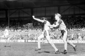 English League Division One match. Stoke City 2 v Sunderland 1. March 1984 MF15-02-032