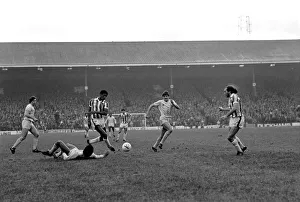 English League Division One match. Stoke City 2 v Tottenham Hotspur 0