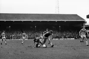 English League Division One match. Stoke City 2 v West Ham United 1