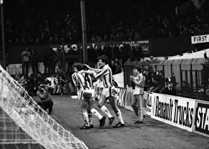 English League Division One match. Stoke City 2 v West Ham United 1