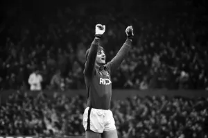 English League Division One match. Stoke City 5 v West Ham United 2